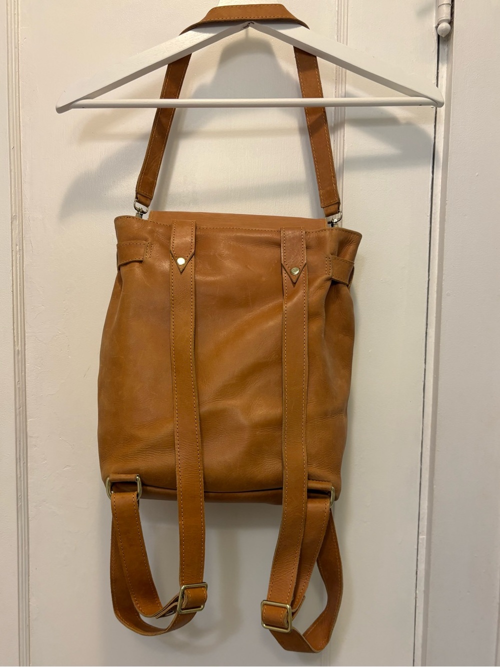 Noonday Collection Leather Backpack Tote - Picture 4 of 11